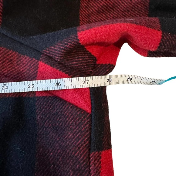 Torrid Women’s Plus Wool Longline Shacket Buffalo Checkered Print - 2X - Picture 13 of 13